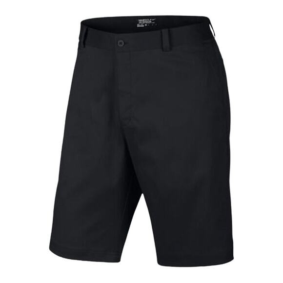 Nike Other - Nike Dri Fit Golf Tour Performance Chino Shorts Flat Front Slash Pocket Black 38
